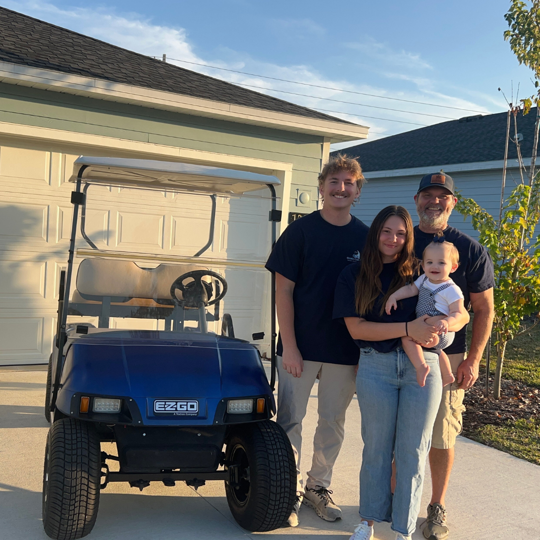 Professional golf cart repair and maintenance service in Ocala Florida